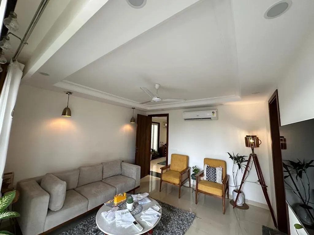 홈스테이 Vintage Room With Modern Amenities 구르가온 인도